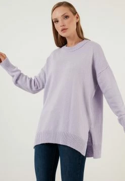 LELA Loose Fit - Trui - Lilac -LELA Winkel 6bf91967607b498ba76c680fb09623a3