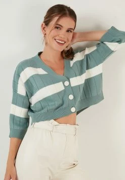 LELA Regular Fit - Vest - Light Green -LELA Winkel 6c10c595ada744d4a94be3c8f600ab0f