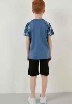 LELA Regular Fit T-Shirt And Shorts - Trainingspak - Royal Blue/Black/Light Green 12 LELA Regular Fit T-Shirt And Shorts - Trainingspak - Royal Blue/Black/Light Green -LELA Winkel 6c12f30421f3457182a5c3eecd6d52be