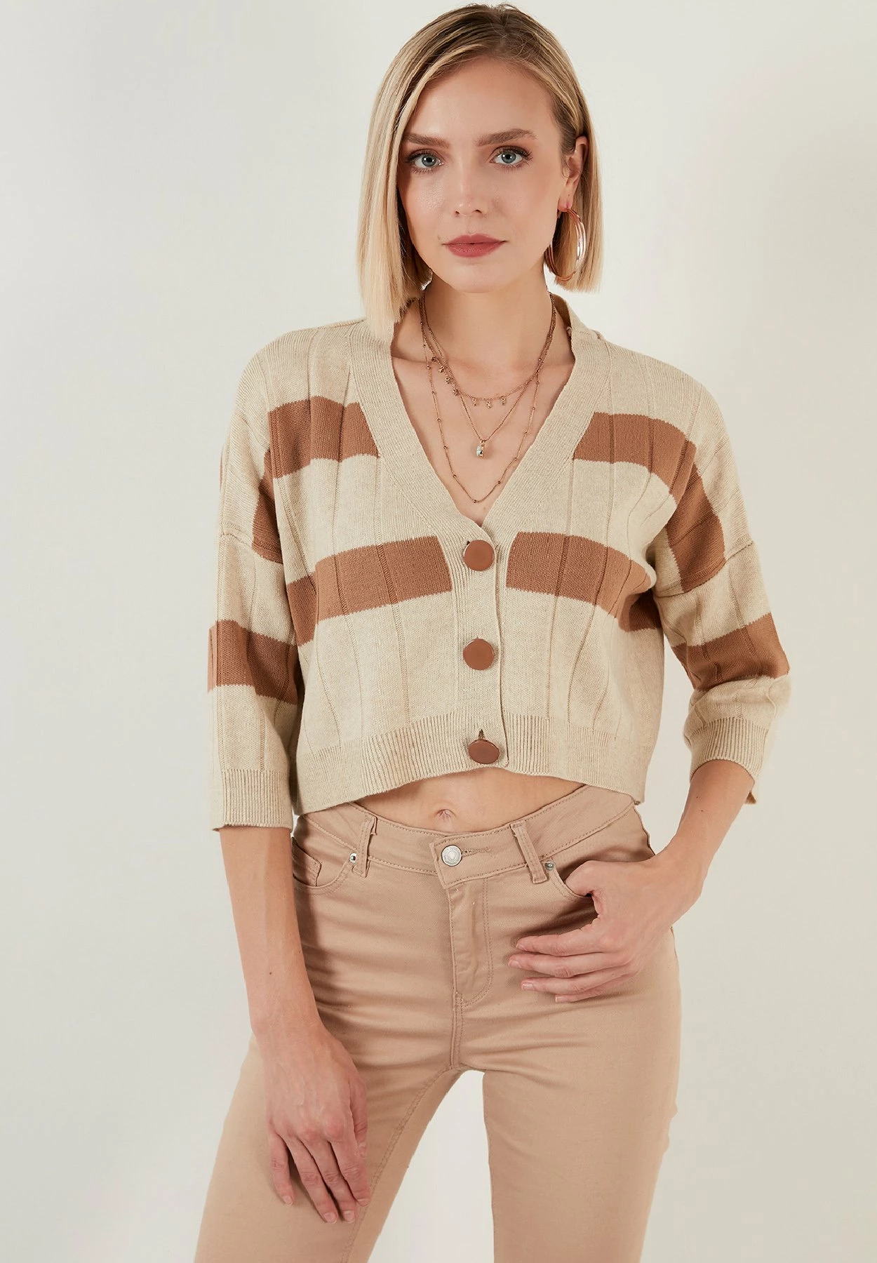 LELA Regular Fit - Vest - Cream 3 LELA Regular Fit - Vest - Cream