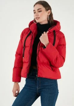 LELA Regular Fit - Winterjas - Red -LELA Winkel 6eacfc476848433199bea72157db5084