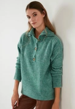 LELA Trui - Sea Green -LELA Winkel 6ec18bd4598d4a4d8063221434eb8ca3