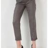 LELA High Waist Trousers- Broek - Dark Beige -LELA Winkel 6f2232c0fba444d5822d5a08824c129f