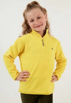 LELA Fleece Trui - Yellow