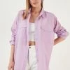 LELA Loose Fit - Overhemdblouse - Lilac -LELA Winkel 7269ffc7381c49fdb720099236a6dd96