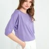LELA Crew Neck- Longsleeve - Lilac