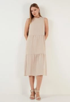 LELA Regular Fit - Jurk - Stone 8 LELA Regular Fit - Jurk - Stone -LELA Winkel 75fe79a57a9c4b9c82227ce1325a0325