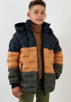 LELA Regular Fit - Winterjas - D Blue/Snuff/D Khaki -LELA Winkel 761830f040ea408c99fafe3bc4f2f8a8