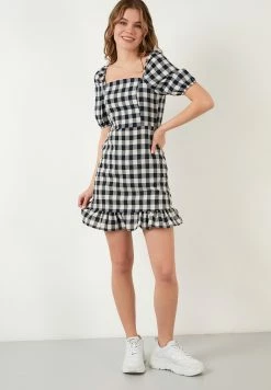 LELA Slim Fit - Jurk - Navy Blue -LELA Winkel 765bdec2e7f6471c9534ed4457b464d6