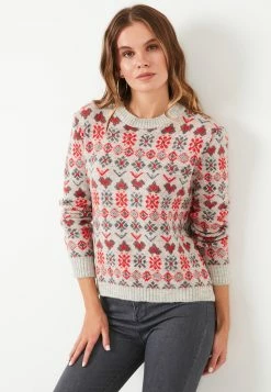 LELA Regular Fit - Trui - Light Grey -LELA Winkel 76b8b85d5734451db831838df3d96497