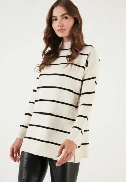 LELA Trui - Cream/Black -LELA Winkel 77553eb34bdb4e75b41967ff9a7ffda5