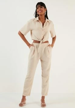 LELA Slim Fit - Broek - Stone -LELA Winkel 7861888e13c04f82aab0391324617769