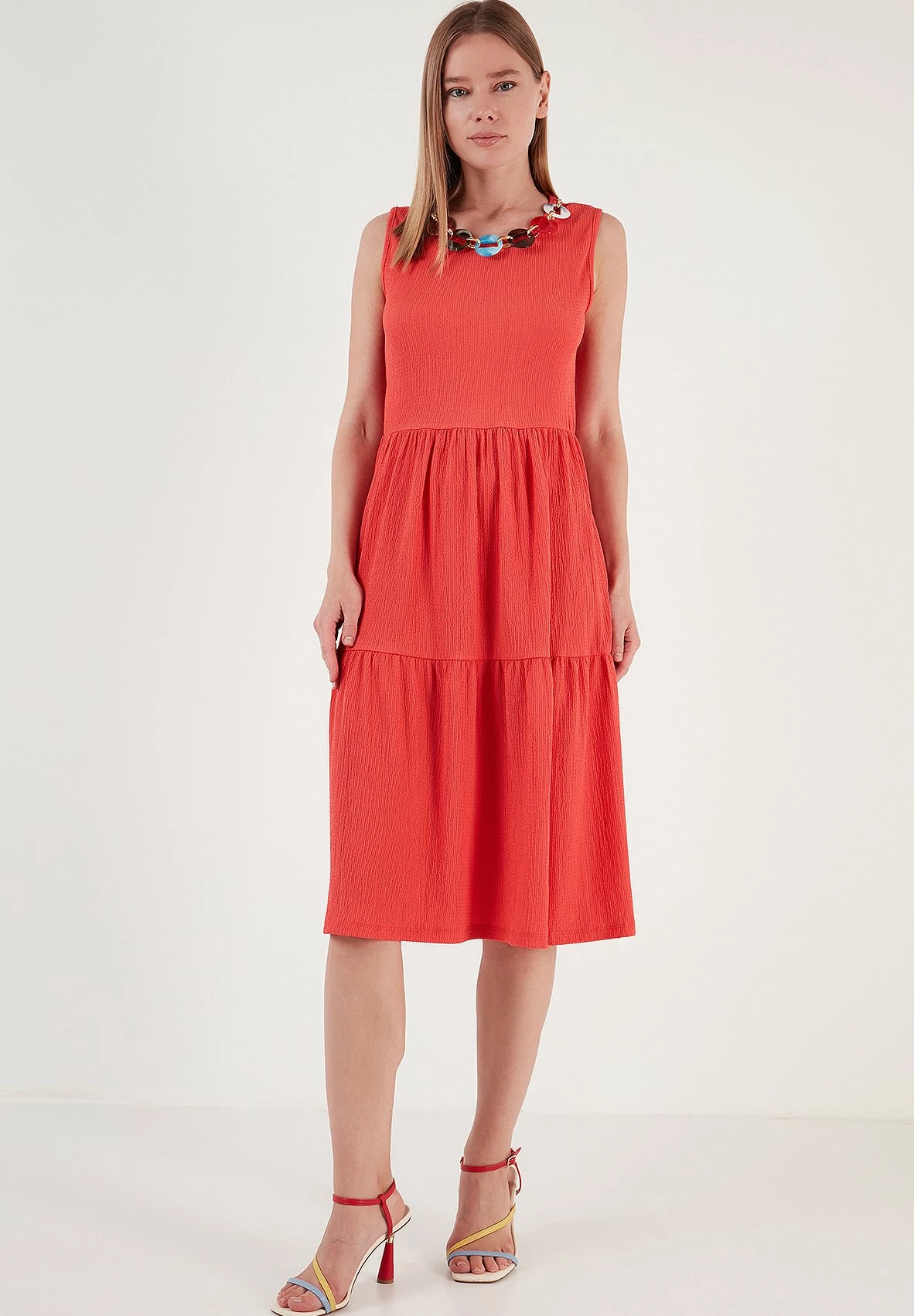 LELA Regular Fit - Jurk - Vermilion 3 LELA Regular Fit - Jurk - Vermilion