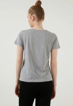 LELA T-Shirt Print - Grey-Melange 9 LELA T-Shirt Print - Grey-Melange -LELA Winkel 798f2e0aeef94c5a9bd95d6e63ba0f32