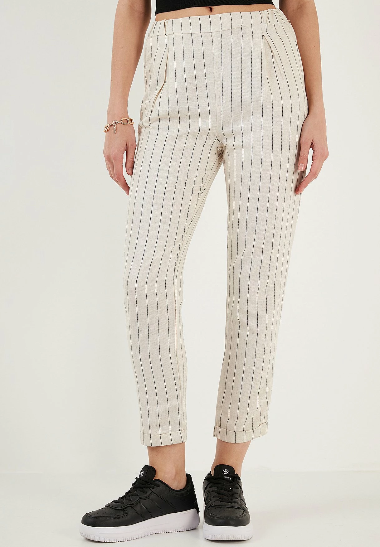 LELA Slim Fit - Broek - Ecru 3 LELA Slim Fit - Broek - Ecru