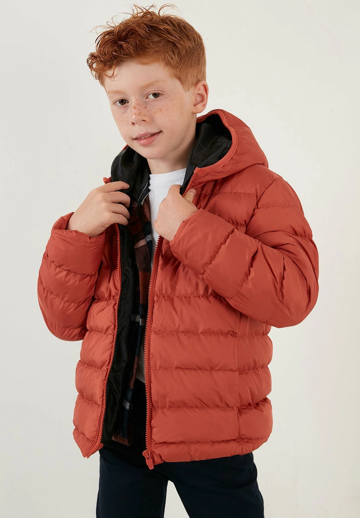 LELA Regular Fit - Winterjas - Brick Red 8 LELA Regular Fit - Winterjas - Brick Red - Afbeelding 6