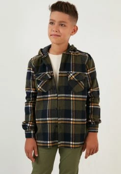 LELA Regular Fit - Overhemd - Khaki -LELA Winkel 7ddbaf89ff4d4a408cd751ecb153e34a