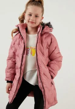 LELA Regular Fit - Winterjas - Dusty Rose Color -LELA Winkel 7e070670105a4621a56fed81fe843c5c