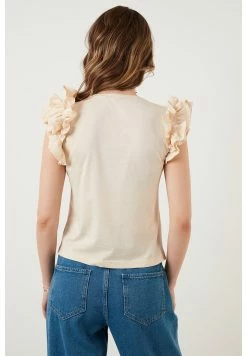 LELA T-Shirt Print - Stone Colored -LELA Winkel 7fcbe207419144fd80a41218c1c05f30