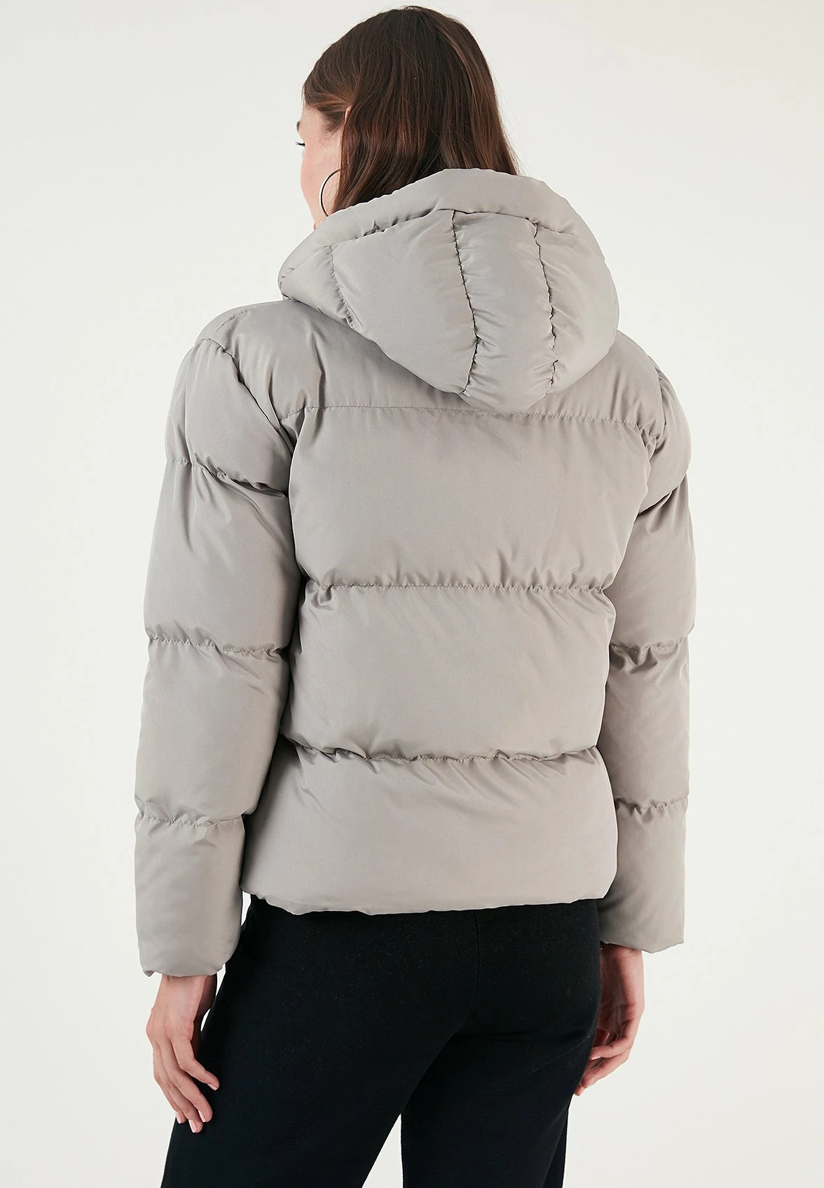 LELA Regular Fit - Winterjas - Grey 5 LELA Regular Fit - Winterjas - Grey - Afbeelding 3