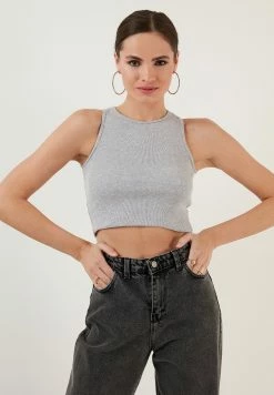 LELA Top - Grey