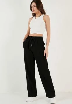 LELA Broek - Black -LELA Winkel 83c570f53bdb4c3ca0bdf01e1c4701ef