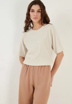 LELA Regular Fit - T-Shirt Basic - Stone 10 LELA Regular Fit - T-Shirt Basic - Stone -LELA Winkel 85165eb289504620ab0c5470d9dfa705