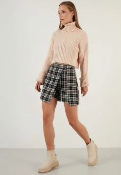 LELA Loose Fit - Trui - Beige -LELA Winkel 85b73fff308a4c27bc262703946a4c00