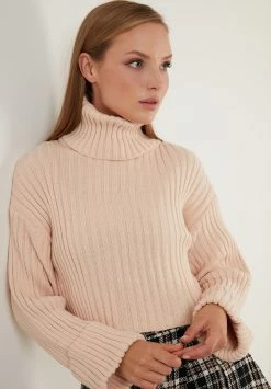 LELA Loose Fit - Trui - Beige -LELA Winkel 86424db4eb1b4c1499a5491ad9749442