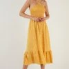 LELA Regular Fit - Jurk - Yellow