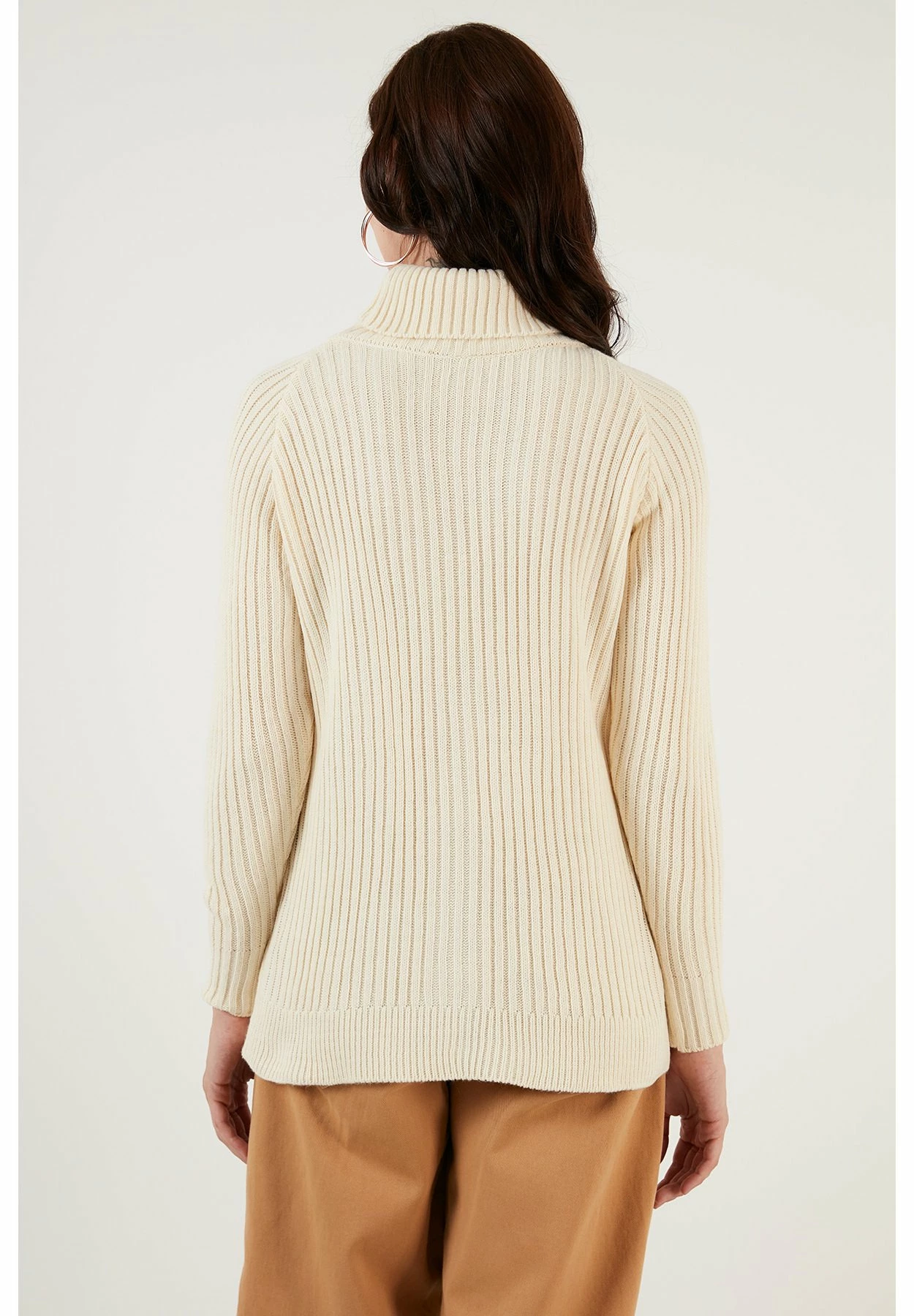 LELA Regular Fit - Trui - Light Stone 5 LELA Regular Fit - Trui - Light Stone - Afbeelding 3