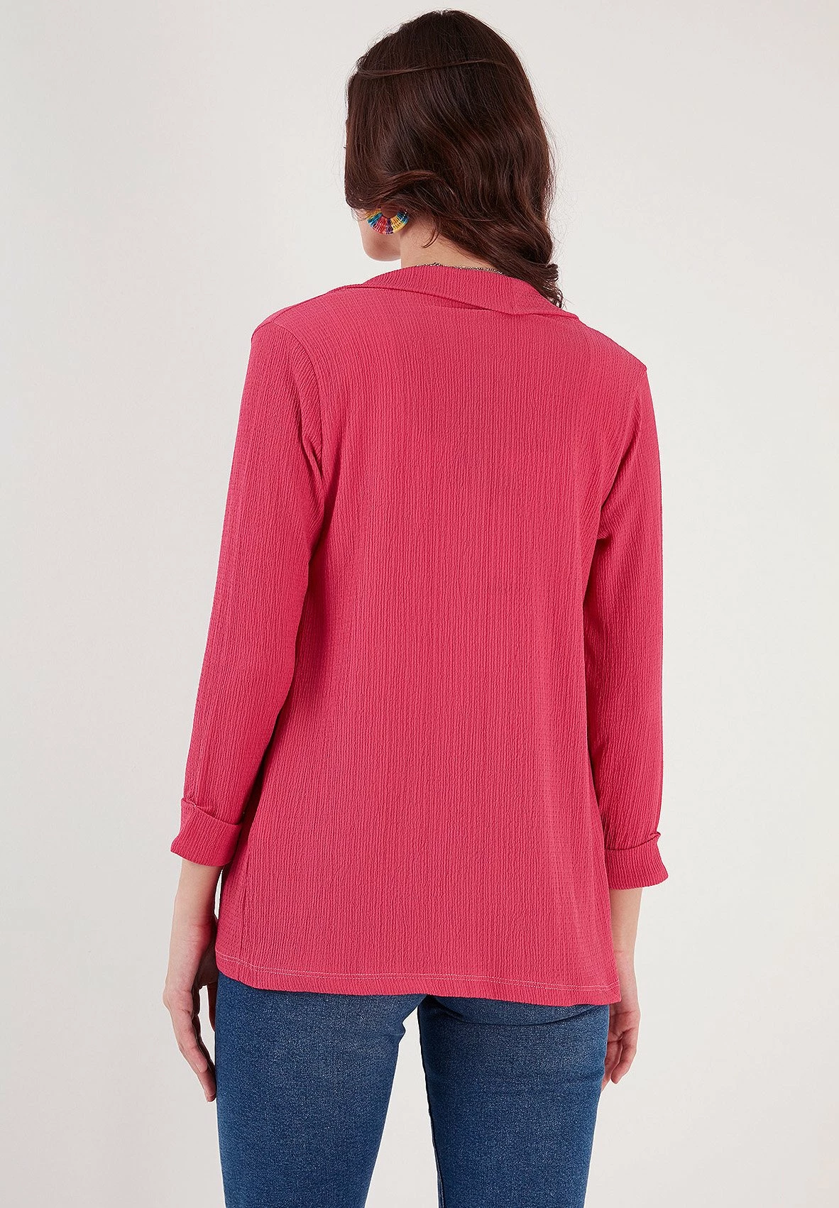 LELA Regular Fit - Vest - Fuchsia 5 LELA Regular Fit - Vest - Fuchsia - Afbeelding 3