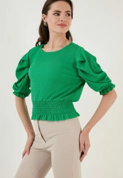 LELA Blouse - Green -LELA Winkel 8a88e15b14744c20a8f95c2b147ba05b