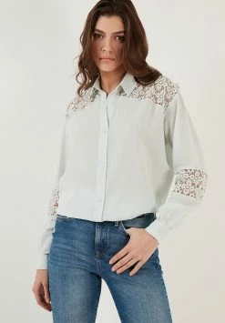 LELA Regular Fit - Overhemdblouse - Mint 13 LELA Regular Fit - Overhemdblouse - Mint -LELA Winkel 8b546eafb04e4f2c96c7db9106eb09c7