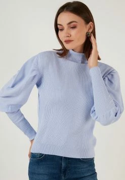 LELA Regular Fit - Trui - Blue -LELA Winkel 8c5f5488eb6c4b919962ac26aacf9f78