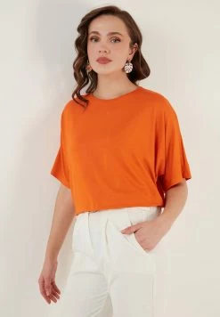 LELA Loose Fit - Blouse - Orange -LELA Winkel 8c7596939e494be6bea6b507a57df289