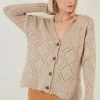 LELA Regular Fit - Vest - Beige