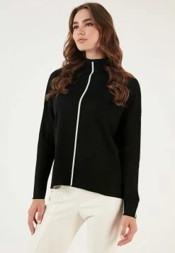 LELA Trui - Black-Ecru -LELA Winkel 8ccb3126c2ab4a468e71b3b72d988735