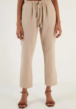 LELA Regular Fit - Trainingsbroek - Mink