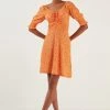 LELA Jurk - Orange 1 LELA Jurk - Orange -LELA Winkel 91a0936814344526b09057d057f8cf10