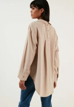 LELA Loose Fit - Overhemdblouse - Stone -LELA Winkel 92374b7bef32450a80ddb01dcd630e7b