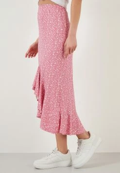 LELA Midi - A-Lijn Rok - Fuchsia 8 LELA Midi - A-Lijn Rok - Fuchsia -LELA Winkel 92bf3512562640a59c08a5813ad0634d