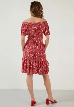 LELA Regular Fit - Jurk - Red 12 LELA Regular Fit - Jurk - Red -LELA Winkel 933a9359a8fd44c6ad9a9a481ffc02d1