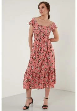 LELA Regular Fit - Jurk - Dusty Rose Color -LELA Winkel 93ca3df9e3ac4b15bbab3f39234ba8a7