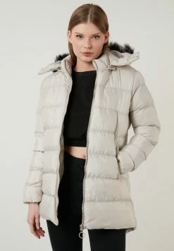 LELA Winterjas - Stone Colored -LELA Winkel 941be8053c3b46dc9eaa4a12d1734b44