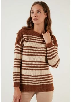 LELA Regular Fit - Trui - Light Brown Beige -LELA Winkel 952a45cddf2f4acbaa4e1df716eeb6d9