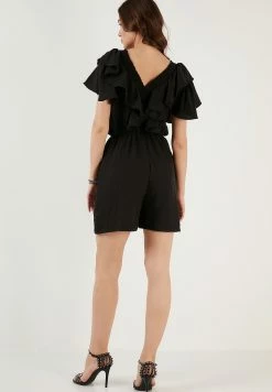 LELA Regular Fit - Jumpsuit - Black -LELA Winkel 957df09bab69448a8b2407b8001612fc