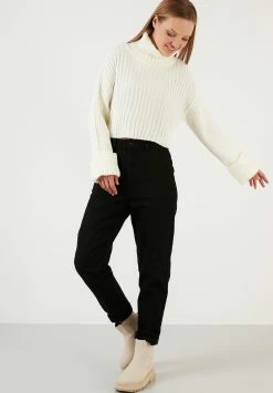 LELA Loose Fit - Trui - Ecru -LELA Winkel 96405ef014de4bc68045346b32cf4b75