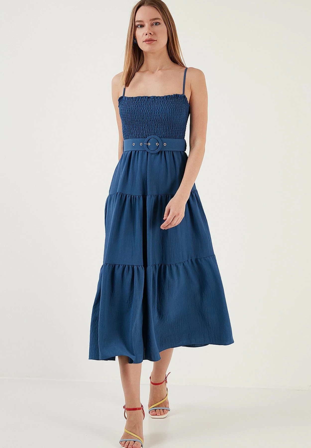 LELA Regular Fit - Jurk - Indigo 4 LELA Regular Fit - Jurk - Indigo - Afbeelding 2