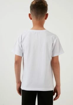 LELA Regular Fit - T-Shirt Print - White -LELA Winkel 985300b03beb4fb9b888fc05c49a233c